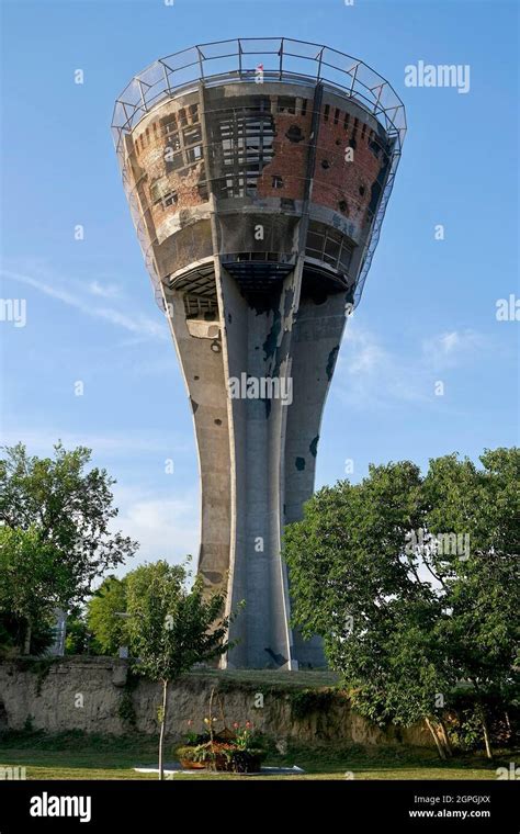 Croatia Slavonia Vukovar The Water Tower Symbol Of The City S