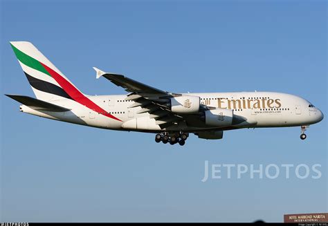 A6 EEP Airbus A380 861 Emirates Yel XHG JetPhotos