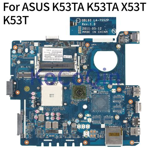 Laptop Motherboard Para Asus K Ta Kocoqin K Ta X T K T Mainboard