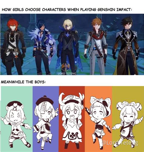 Team Husbandos Or Team Chibis Genshin Impact HoYoLAB