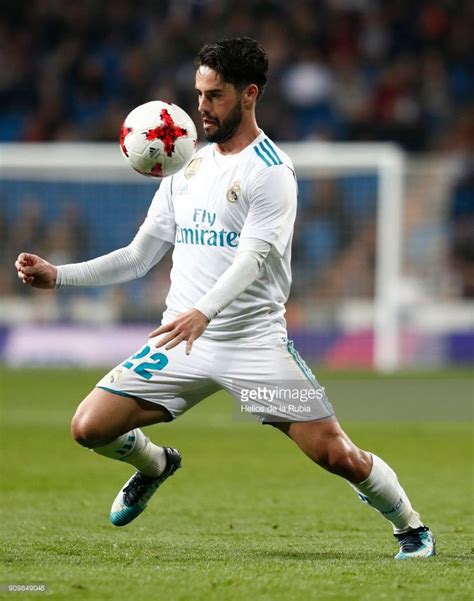 Isco Alarcon Midfielder Real Madrid Teams Football Running Sports