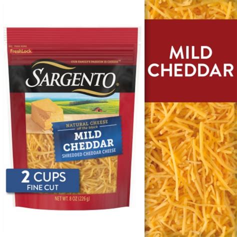 Sargento Off The Block Fine Mild Cheddar Oz Kroger