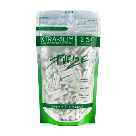 Bolsa De Filtros De Carb N Activo Xtra Slim Purize Blanco