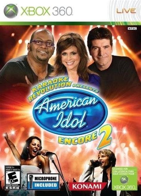 Karaoke Revolution American Idol Encore 2 Xbox 360 Game For Sale