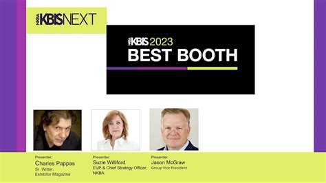 Best Booth Awards KBIS 2023 YouTube