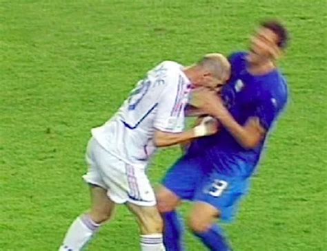 Materazzi Revient Sur Le Coup De Boule De Zidane International