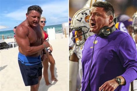 Ex Lsu Tigers Coach Ed Orgeron Living Best Life After Being Spotted