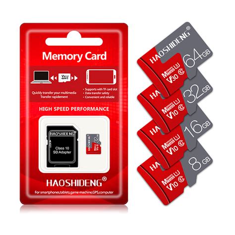 Microdrive Class 10 TF Card Memory Card 16GB 32GB 64GB 128GB 256GB TF