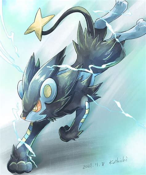 Luxray Pokémon Image By Katkichi 3667076 Zerochan Anime Image Board