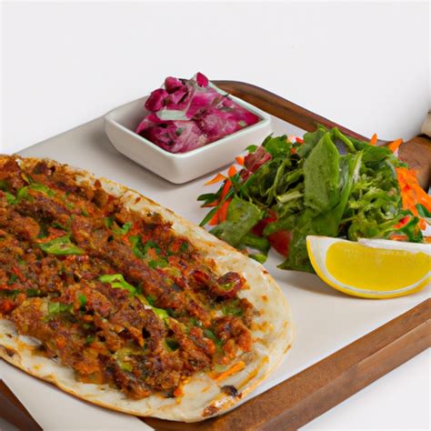 Lahmacun Mit D Ner Und Salat Rezept