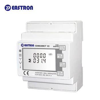 Sdm Mct V Three Phase Din Rail Modbus Ct Connected Energy Meter Made