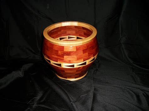 Southwestern Segmented Hand Crafted Wood Bowl Etsy