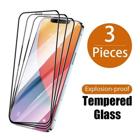 Full Glue Tempered Glass Film For IPhone 16promax 16pro 15 14 13 Pro