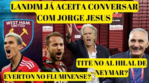 Reviravolta No Caso Jorge Jesus Neymar Ajudando O Flamengo Pedro Na