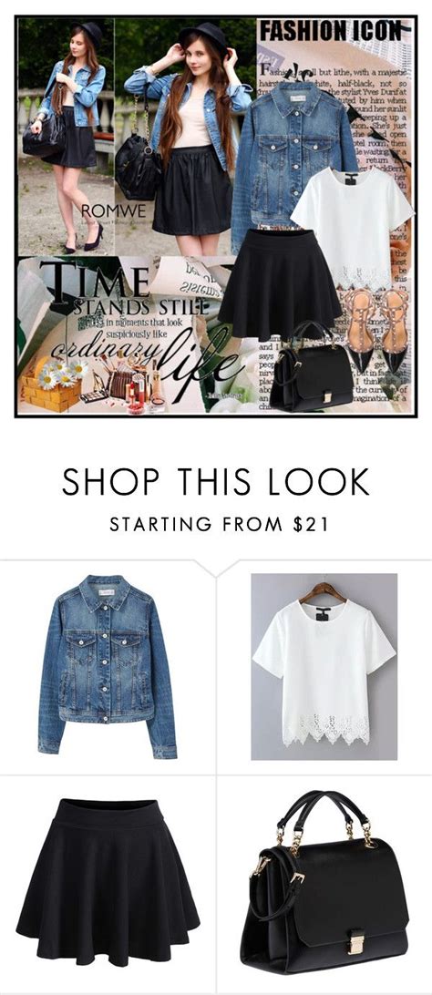 Romwe Xviii By Merima P Liked On Polyvore Featuring Mango And Miu