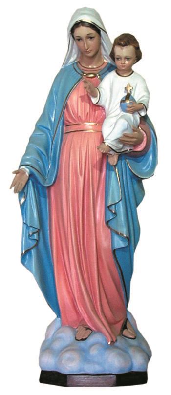 Madonna Con Bambino Cm 80 160 Sollazzo Maranatha Arredi Liturgici