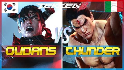 Tekken 8 Qudans 1 Devil Jin Vs Thunder Mike Kazuya Ranked Matches