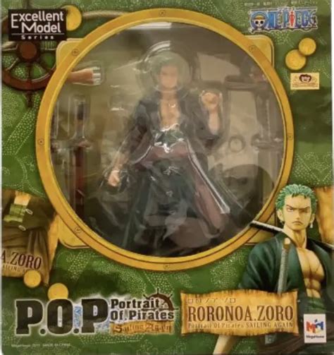 One Piece Roronoa Zoro Figure P O P Portrait Of Pirates Sailing Again Megahouse £109 16