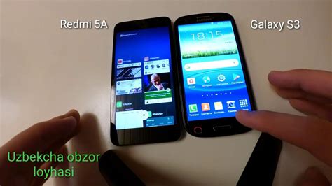 011 Redmi 5A Vs Galaxy S3 Test Qaysi Biri Tez Ishlaiydi YouTube