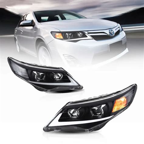 Discounted Price Pair Set Halogen Headlights Headlamp Chrome Bezel