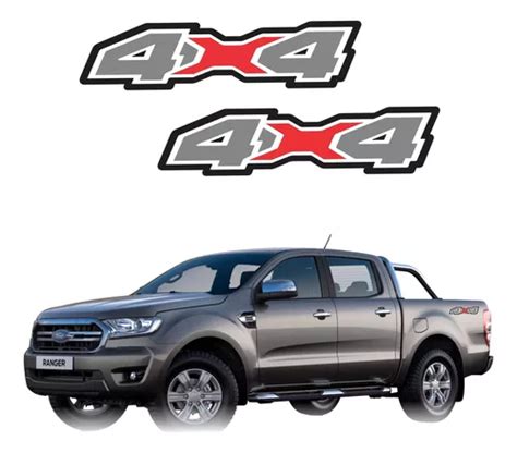 Adesivos X Ford Ranger Emblema Lateral Ca Amba Mercadolivre