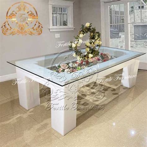 Acrylic Glass Dining Table Fertile Furniture