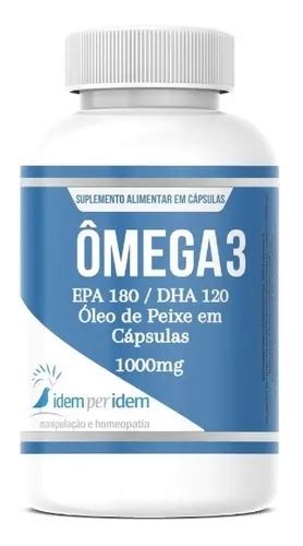 Ômega 3 Epa Dha 1000mg Pote 120 Cápsulas Parcelamento sem juros