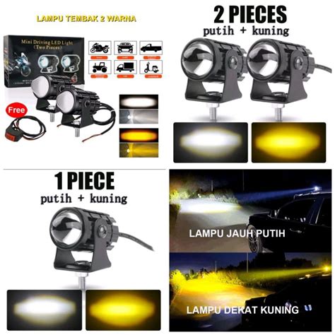 D Superbright High Low Mini Driving Laser Shooting