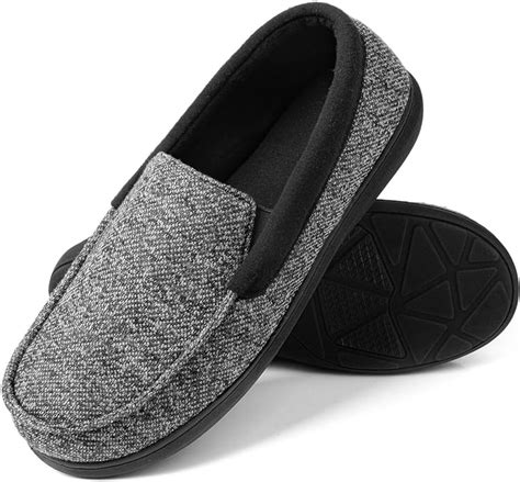 Rockdove Mens Moc Slipper With Silvadur Anti Odor