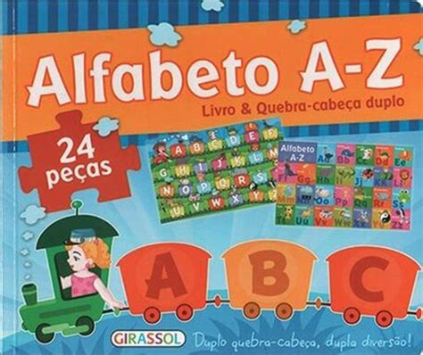 Alfabeto A Z Livro And Quebra Cabeca Duplo Livraria Internacional Sbs