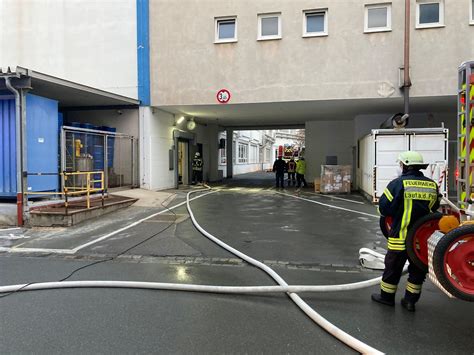 Lauf Feuerwehr Gro Einsatz Bei Ceramtec Offenes Feuer In