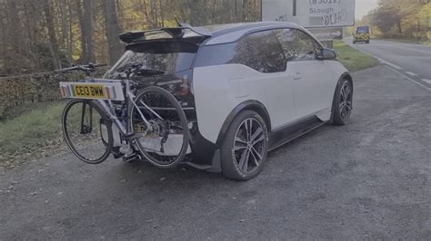 Bmw I3s Bike Rack Carrier System Youtube