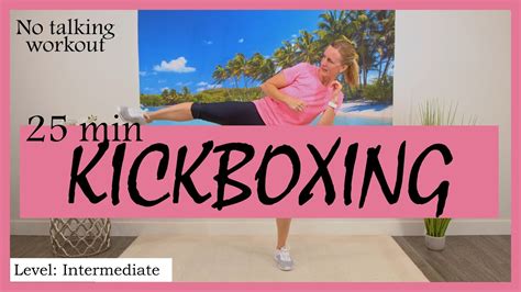 25 Min No Equipment Cardio Kickboxing Workout Youtube