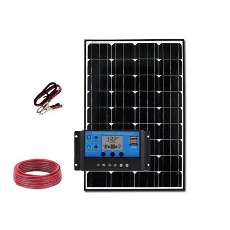 Zestaw solarny Panel słoneczny 50W 12V REG LCD USB P30R10 Cena