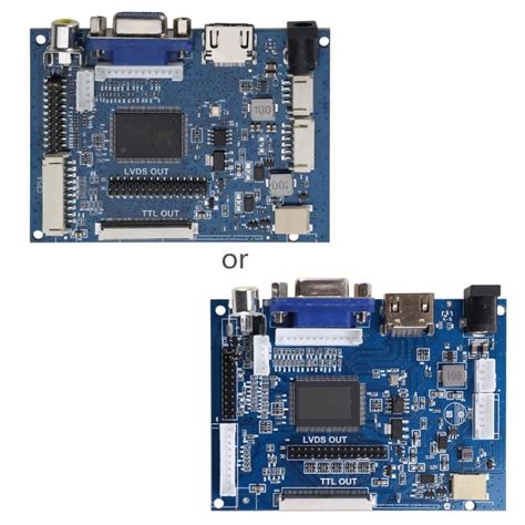 Lcd At Tn Ttl Lvds Controller Board Vga Av Pin For