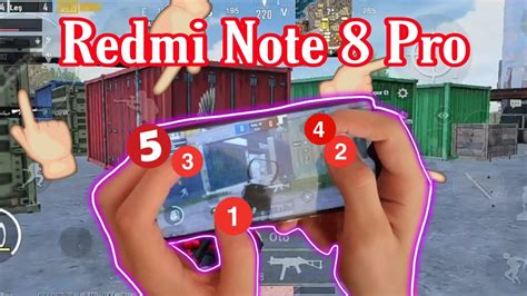 Best 5 Fİngers Claw Full Gyro Handcamsensİtİvİty 🔥 Redmi Note 8 Pro