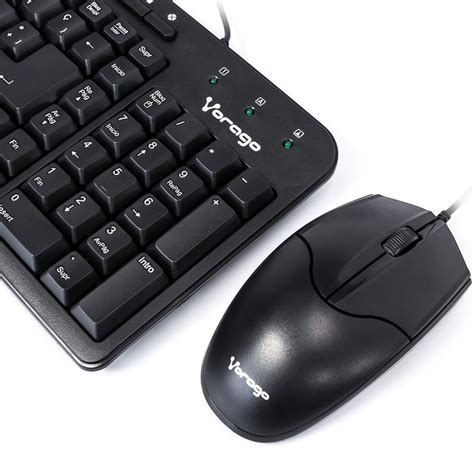 Kit Teclado Y Mouse Vorago Multimedia Km Usb Negro Coppel