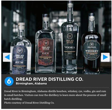 Dread River named 5th best new distillery in America by USA Today ...