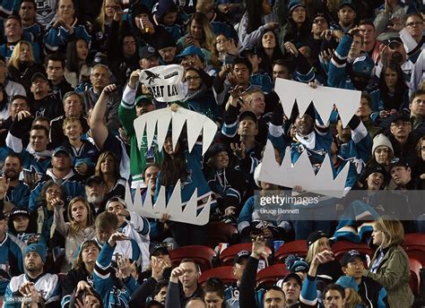 Fans Enjoy The Game Between The San Jose Sharks And The Los Angeles News Photo Getty Images