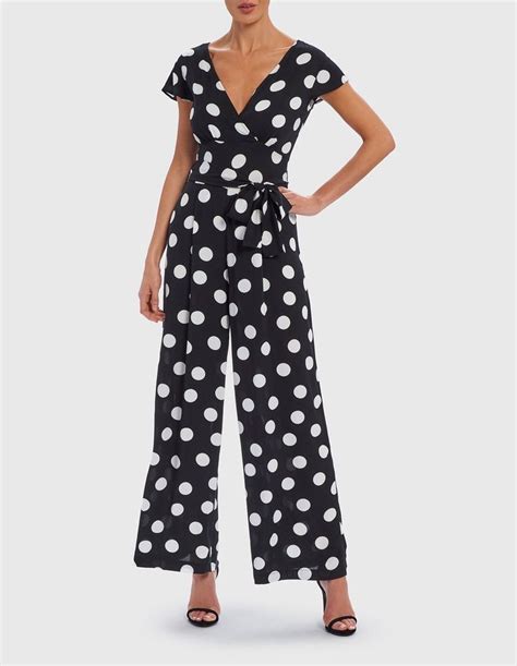 Polka Dots Are A Classic Print So Embrace The Trend With This Black And White Polka Dot