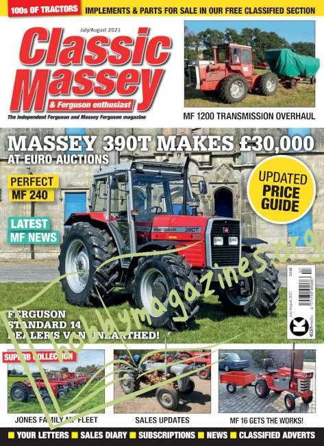 Classic Massey And Ferguson Enthusiast Julyaugust 2021 Download