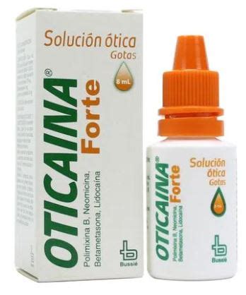 OTICAINA FORTE GOTAS ÓTICAS X 8 ml