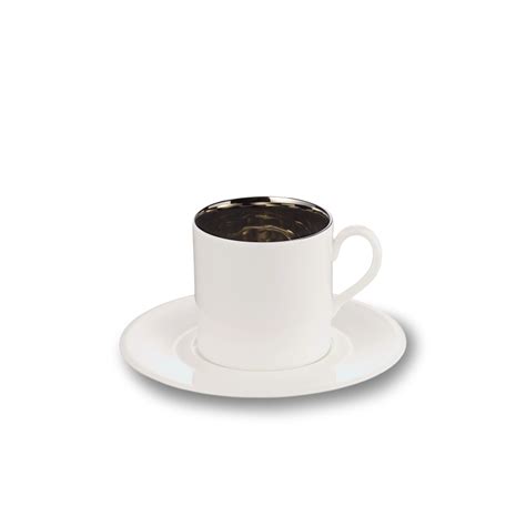 Platinum Set Espresso Cup 0 1l DIBBERN