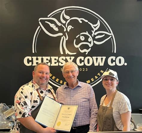 Cheesy Cow Company Grand Opening Ernie Hardeman Mpp