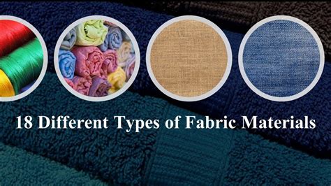 18 Different Types Of Fabric Materials YouTube