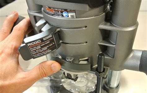 Ridgid Fixed Base Router With Plunge Base Review