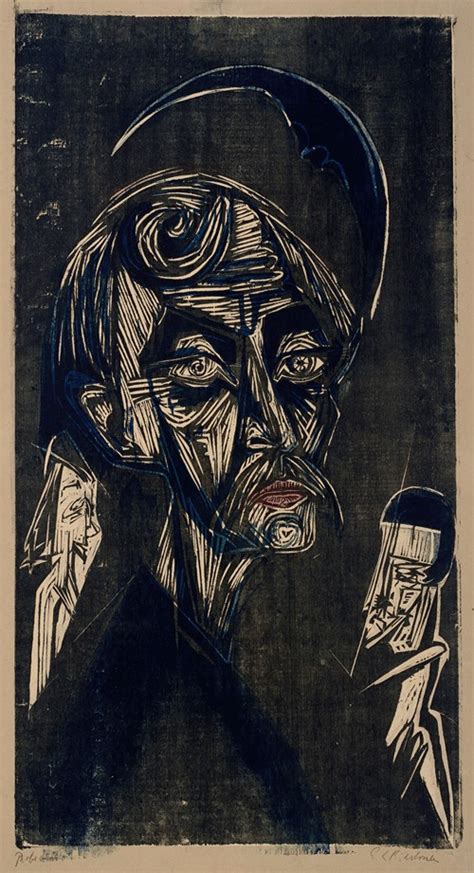 Blonder Maler Stirner By Ernst Ludwig Kirchner Artvee