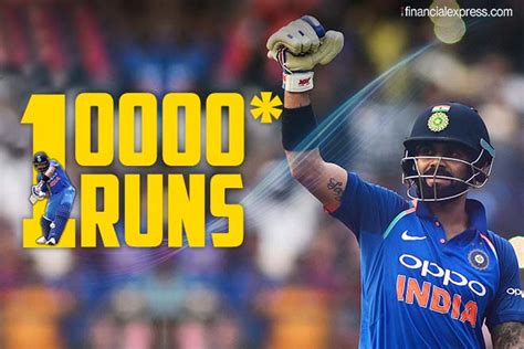 Virat Kohli Completes 10000 Odi Runs Beats Sachin Tendulkar To Become