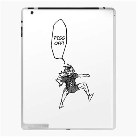 Kenma Haikyuu Manga Cap Ipad Case Skin For Sale By Joojlia Redbubble