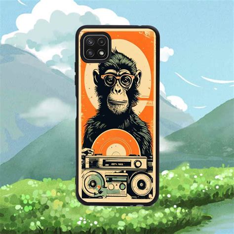 Vage Inspired Colobus Monkey In Phone Case For Samsung Galaxy A22 5G